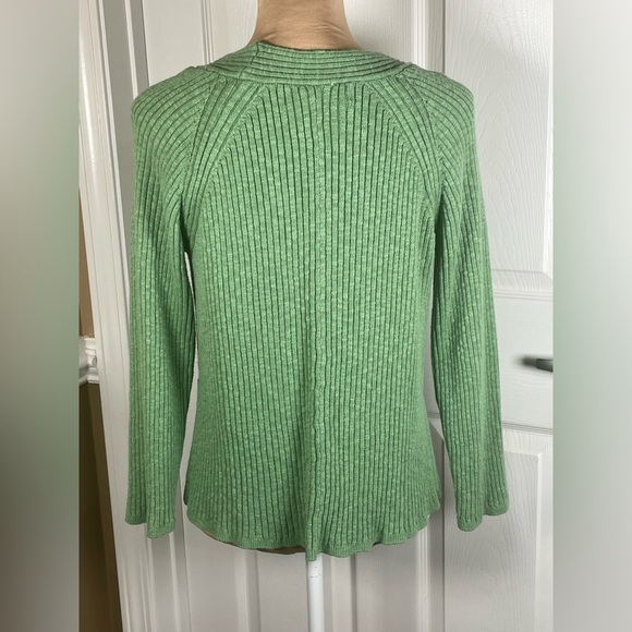 Free People Beach Green Cotton Blend Ribbed Boho
Green Sweater XS - Picture 5 of 7